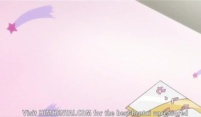 Horny lesbian teen nympho drilled in sexy hentai threesome