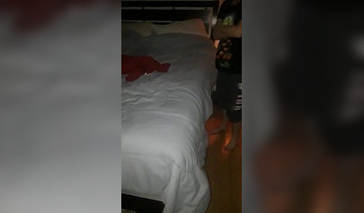 Petite amateur teen got double penetrated with big dick