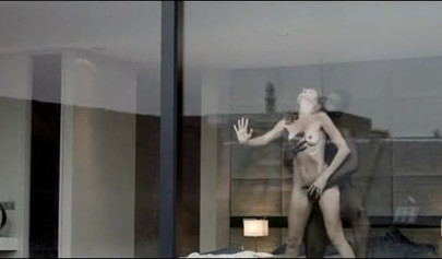 Gorgeous brunette teen drilled hardcore in doggystyle with a big cock