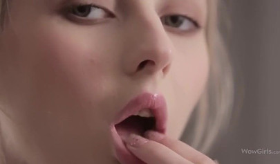 Petite babe Goldie Baby is oiled and banged hardcore