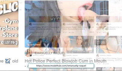 Curvaceous skank Emanuelly Raquel vs. the sex machine