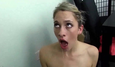 Step brother wants a taste of that trimmed pussy