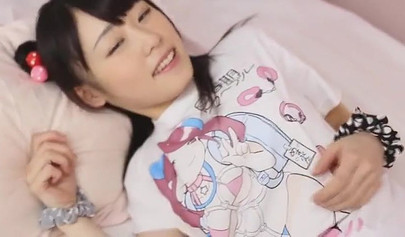 Petite Japanese is drilled hard as she screams for more