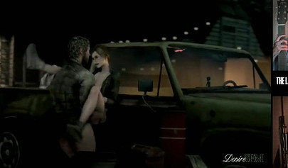 Ellie and Joel love to fuck in public - compilation