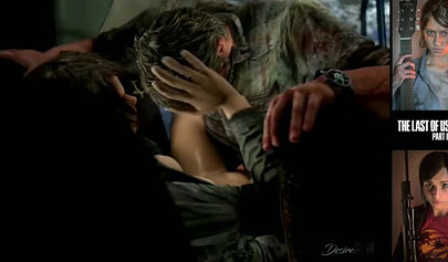 Ellie and Joel love to fuck in public - compilation