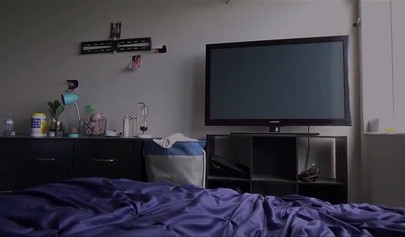 Naughty teen Nikki Sweet sharing stepbro's cock in threesome