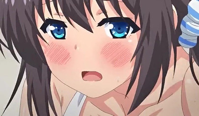 Petite anime schoolgirl fucked after getting her panties wet