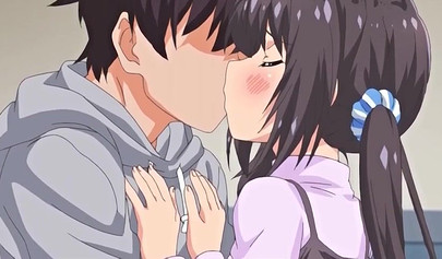 Petite anime schoolgirl fucked after getting her panties wet