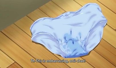 Petite anime schoolgirl fucked after getting her panties wet