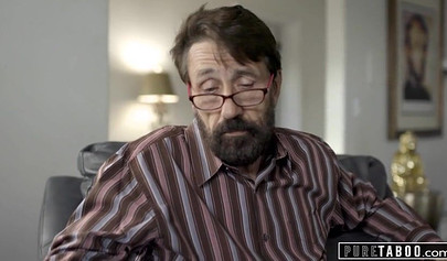 Shy blonde teen Riley Star let her stepdad hardcore pound her