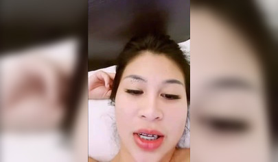 Horny amateur Asian teen creampied after sloppy blowjob