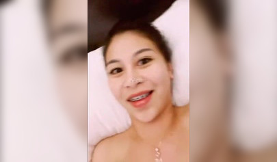 Horny amateur Asian teen creampied after sloppy blowjob