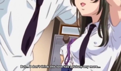 Petite redhead hentai lesbian teen fingered rough and scissored