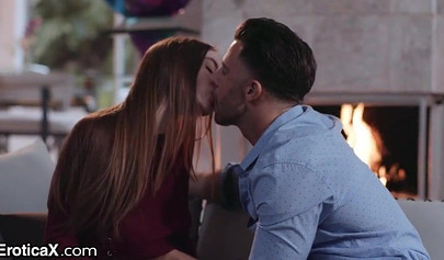 Petite brunette Katie Kush fucked her friend's boyfriend hard