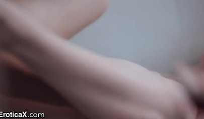 Petite brunette Katie Kush fucked her friend's boyfriend hard