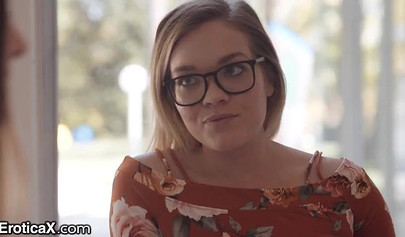 Petite brunette Katie Kush fucked her friend's boyfriend hard