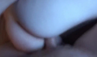 Young tart getting her mouth full of jizz pov