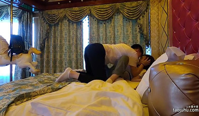 Petite Japanese teen in a school uniform sucking and fucking