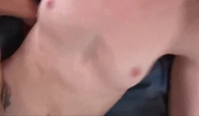 Cute teen with big tits Hailey Little riding a dick