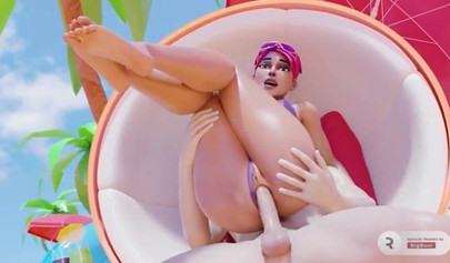 Fortnite hentai porn featuring Mia Khalifa and Lana Rhoades