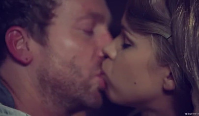 Blonde knockout Britney Young eaten out and drilled missionary style