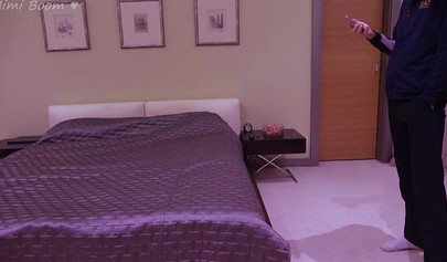 Big ass redhead fucking to pay off her hubby's debt