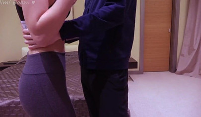 Big ass redhead fucking to pay off her hubby's debt