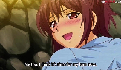 Busty babe fucks hard in a nasty hentai video