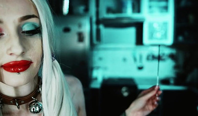 Petite Harley Quinn is one nasty little skank