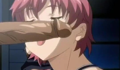 Uncensored Hentai featuring horny teens in a rough threesome