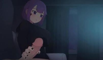 Busty Anime girl cums hard from hardcore pussy drilling