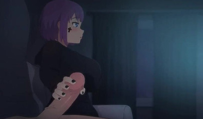 Busty Anime girl cums hard from hardcore pussy drilling