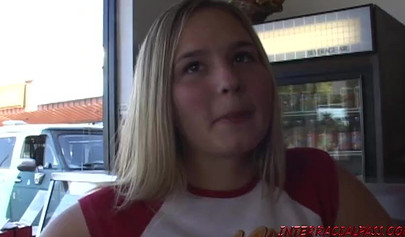 Ebony monster cock stretching Lynn Pleasant's tight pussy