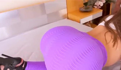 Two mega ebony dongs for a cum-swallowing teen slut