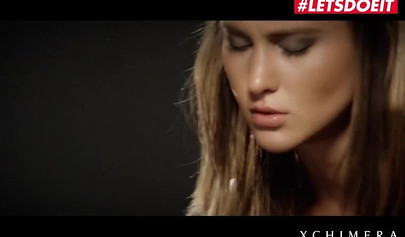 Strapon fucking for a dominating slut in lingerie Naomi Bennet