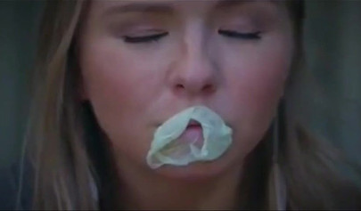 Sexy Amateur Brunette Teen Melissa May Creampied On The Couch