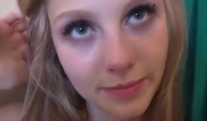 Beautiful Amateur Blonde Sucking And Riding Stepbrother's Big Cock