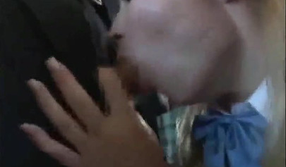 Slutty Blonde Schoolgirl Alyssa Branch Got A Deep Creampie