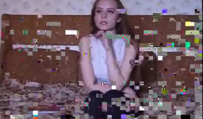 Sexy Amateur Brunette Schoolgirl Sucking A Big Cock During Casting