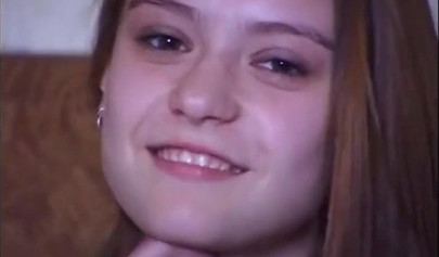 Sexy Amateur Brunette Schoolgirl Sucking A Big Cock During Casting