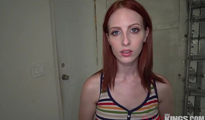 Beautiful Redhead Teen Rose Ballentine Fucking Her Stepbrother