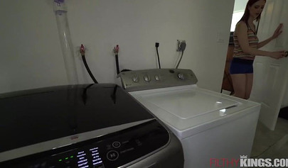 Beautiful Redhead Teen Rose Ballentine Fucking Her Stepbrother