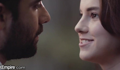 Sexy Brunette Ellie Eilish Riding Her Teachers Big Dick