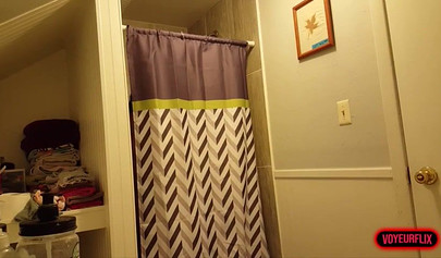 Busty Amateur Teen Stripping In The Bathroom On Hidden Camera