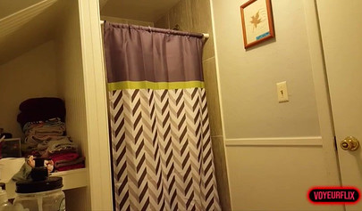 Busty Amateur Teen Stripping In The Bathroom On Hidden Camera