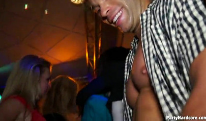 Sexy Amateur Mom Stripping And Drilled At Orgy Party