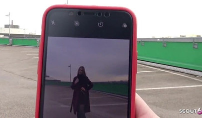 Skinny Teen With Small Tits Fucked A German Scout For Money