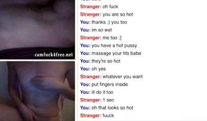 Petite Amateur Lesbians Polishing Their Pussies On Omegle Sex Chat