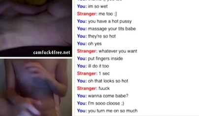 Petite Amateur Lesbians Polishing Their Pussies On Omegle Sex Chat