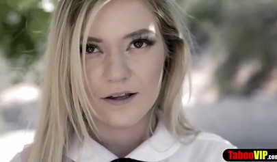 Teen with a meaty pussy loses her anal virginity